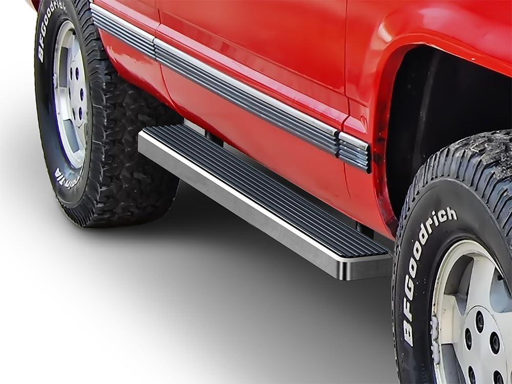 Mobility Step Running Board Style Side Step 6in Aluminum Black Fit ...