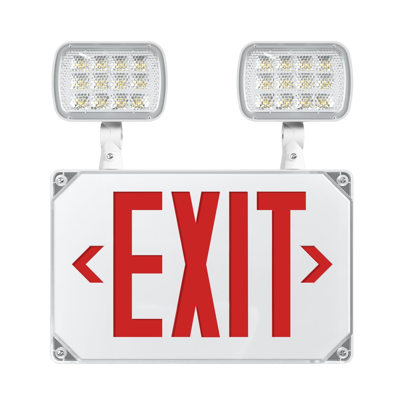 Kit 10x Luz LED Emergencia IP65: Iluminación Vía Escape Y Salida Con Batería (Wowspeed, 3h Autonomía)