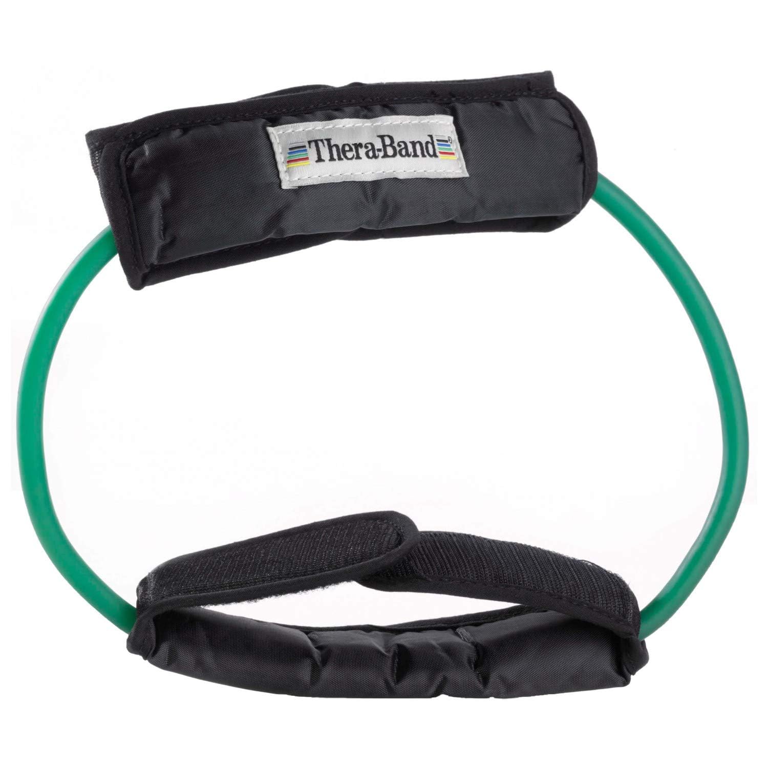 Thera-Band Resistance Tubing Loops with Padded Cuffs - Green - Intermediate (B07M7CYND5) Amazon Price History, Amazon Price Tracker