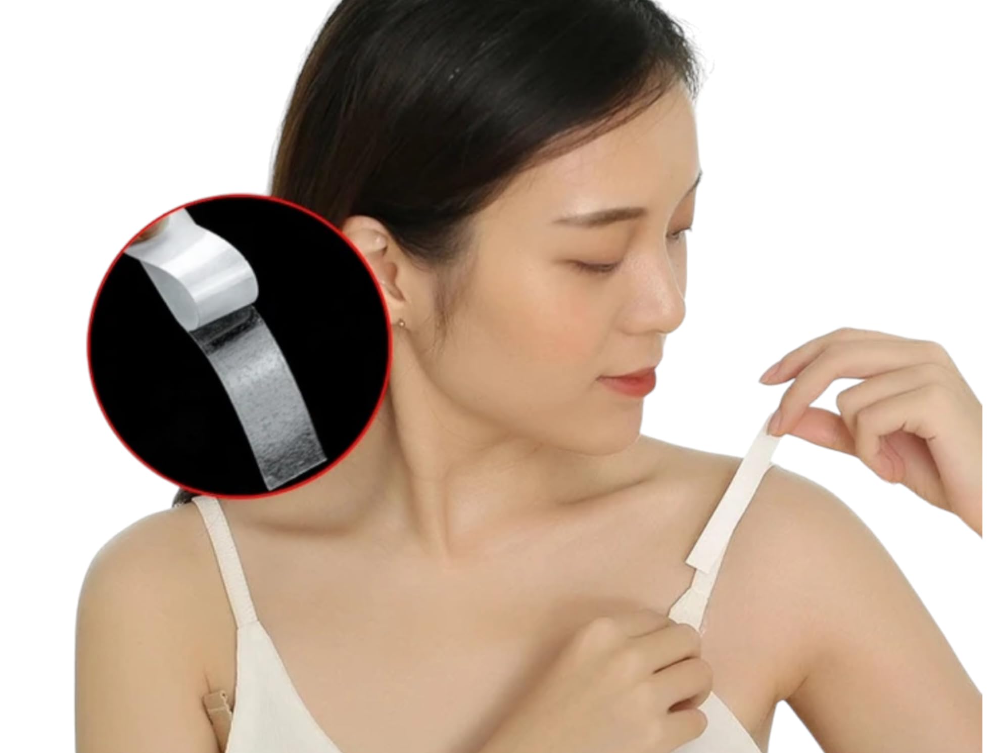 Rushwak 36 Strips Double Sided Body Tape For Fashion, Tape For Clothes