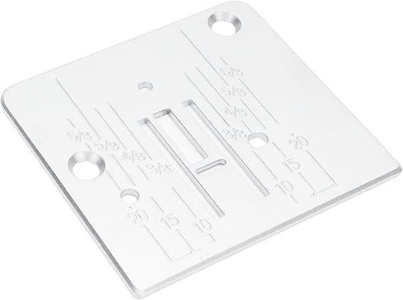 ZASCHMOY Household Sewing Machine Needle Plate 744004 Stainless Steel Replacement for Babylock BL1108 BL1170 BL16 BL18 and Bernette B33 B35