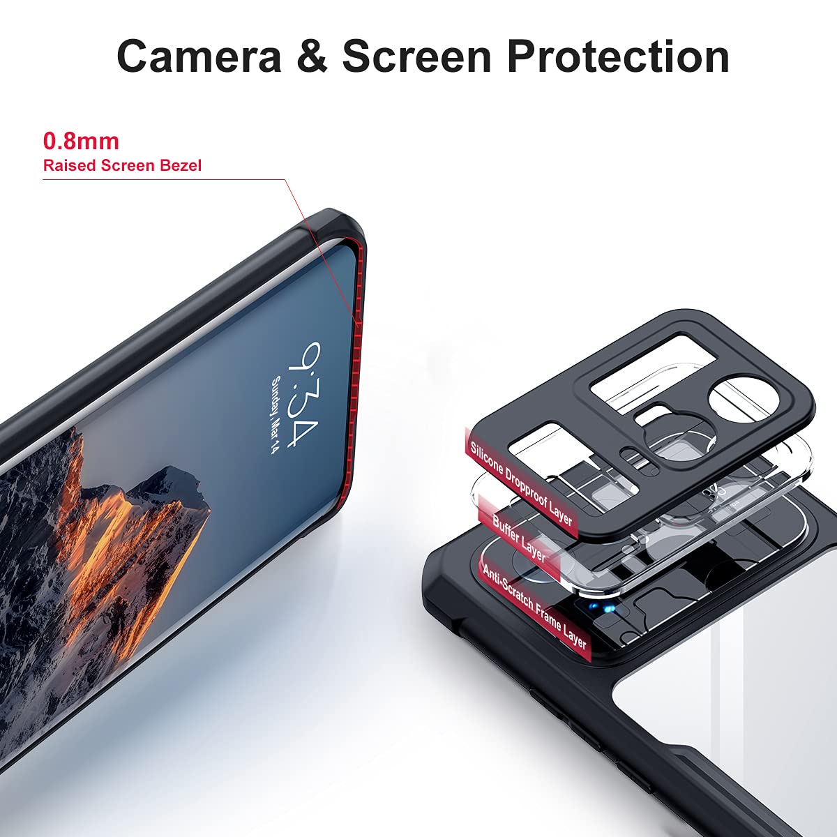 Honeycomb TPU + PC Hybrid Armor Shockproof Case Cover For IPhone 11 Pro 5 8 Inch Gray