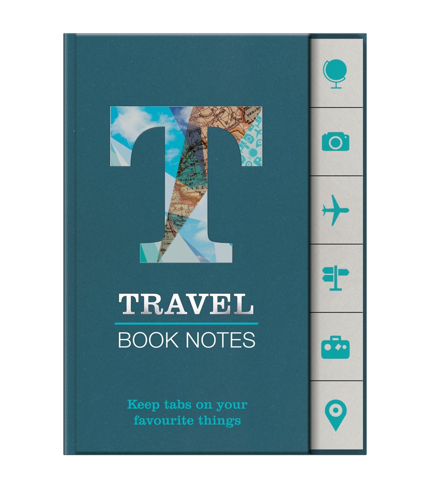 IF Book Notes Sticky Notes, Sticky Pagemarkers - Travel Themed