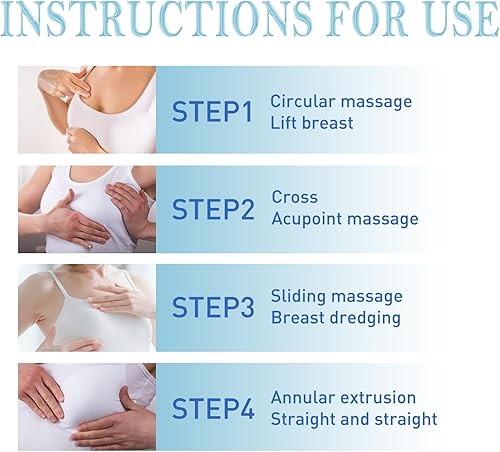 Miniatura 5 de Aceite de masaje con extracto de Pueraria Mirifica para realzar los senos, levantamiento natural de senos y agrandamiento de senos, reafirmante y