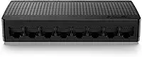 Tenda SG108, switch Gigabit de 8 portas, switch Ethernet doméstico não gerenciado, divisor Ethernet de escritório, Plug & Play, capa de plástico, suporte para desktop/parede, silencioso sem ventilador
