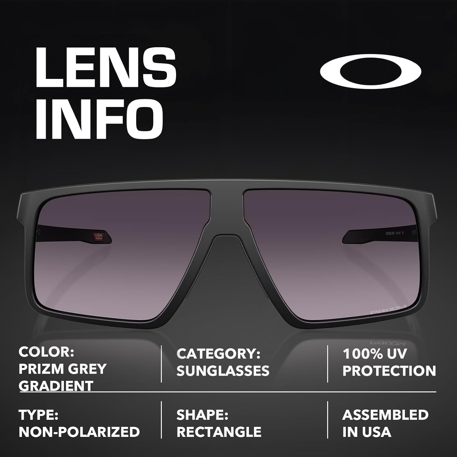 Oakley HELUX OO9285 Rectangle Shape Sunglasses With Official Eyewear Kit