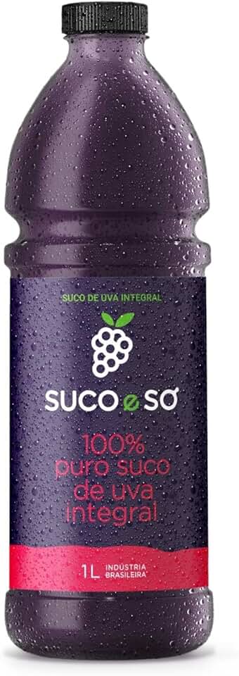 Suco de Uva Integral 100% Suco e Só 1L