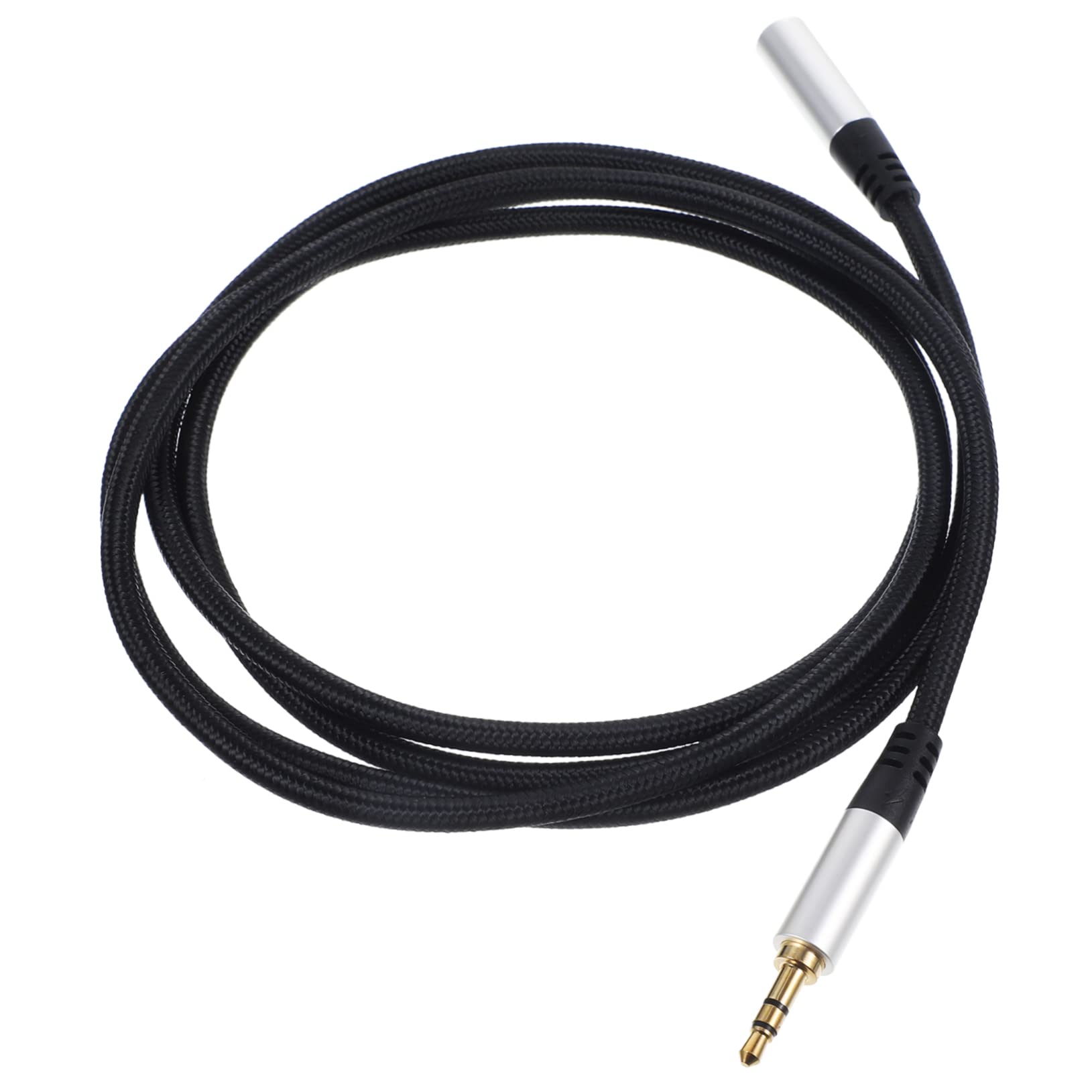 Operitacx 5 Piezas Cable de Extensión de Audio de Metros Auriculares Conector Compatible con Móviles Ordenadores y Altavoces Portátiles