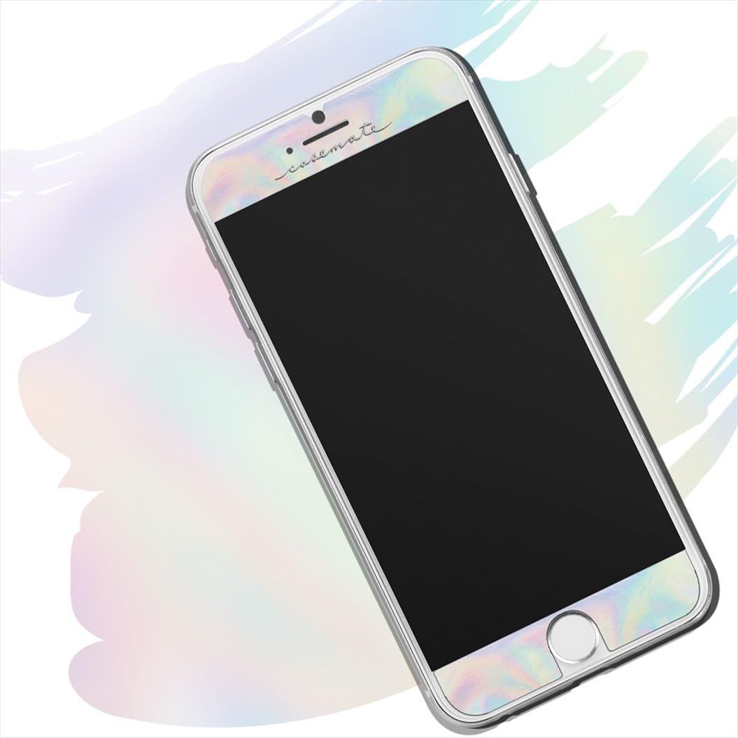 Case-Mate - iPhone - 8 | 7 | 6 - Gilded Glass - Glass Screen Protector - Apple iPhone - Iridescent