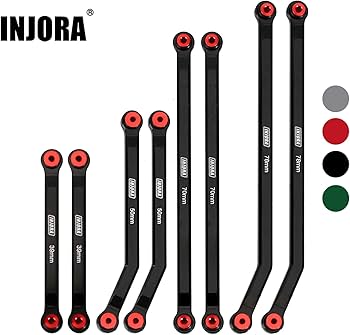 Amazon.com: INJORA High Clearance Front 4 Links Set for SCX24