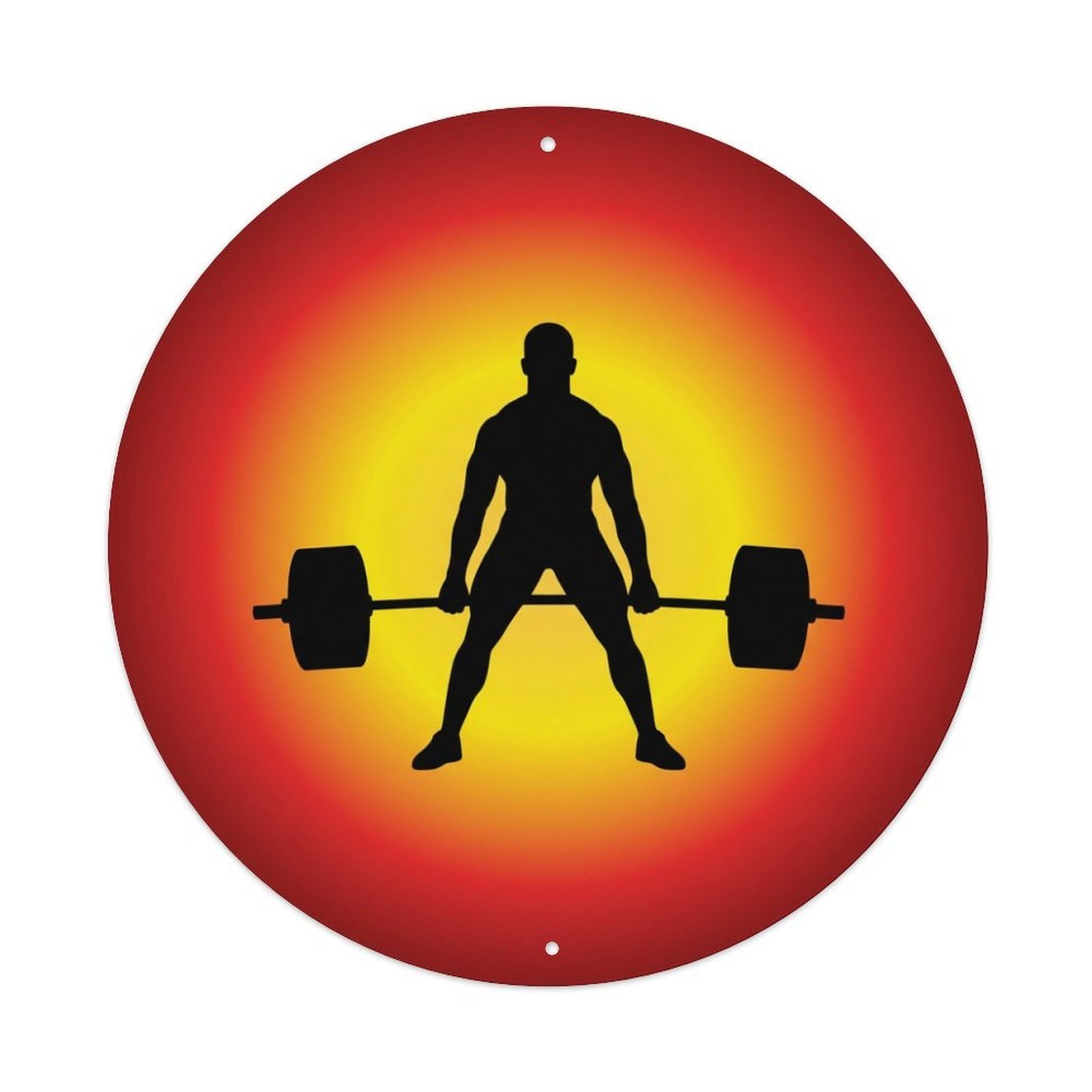 Fyrn Style Metal Tin Sign Gym Fitness Workout Motivation Exercise Beast