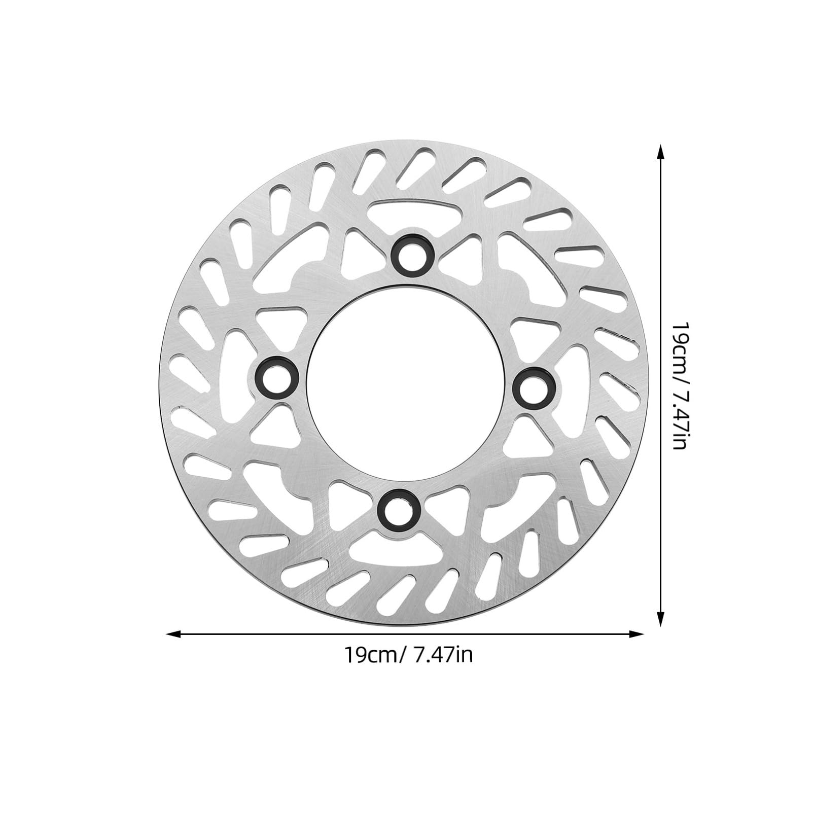 LIFKOME Mountain Bike Brake Disc Replacement Part Inner Rotor for Enhanced Braking Power Durable Cycling Accessory with High Heat Dissipation Performance