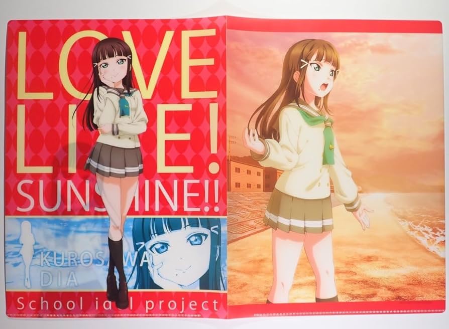 !! ラブライブ!シャンシャインクリアファイルホルダー ラブライブ！サンシャイン!!』クリアファイルホルダー AZALEA