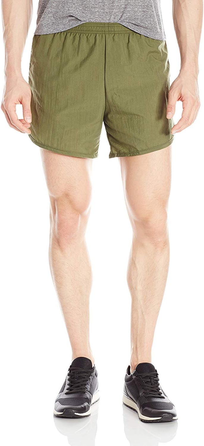 Mens Lightweight Drawstring Dri Running Shorts, 5" Inseam