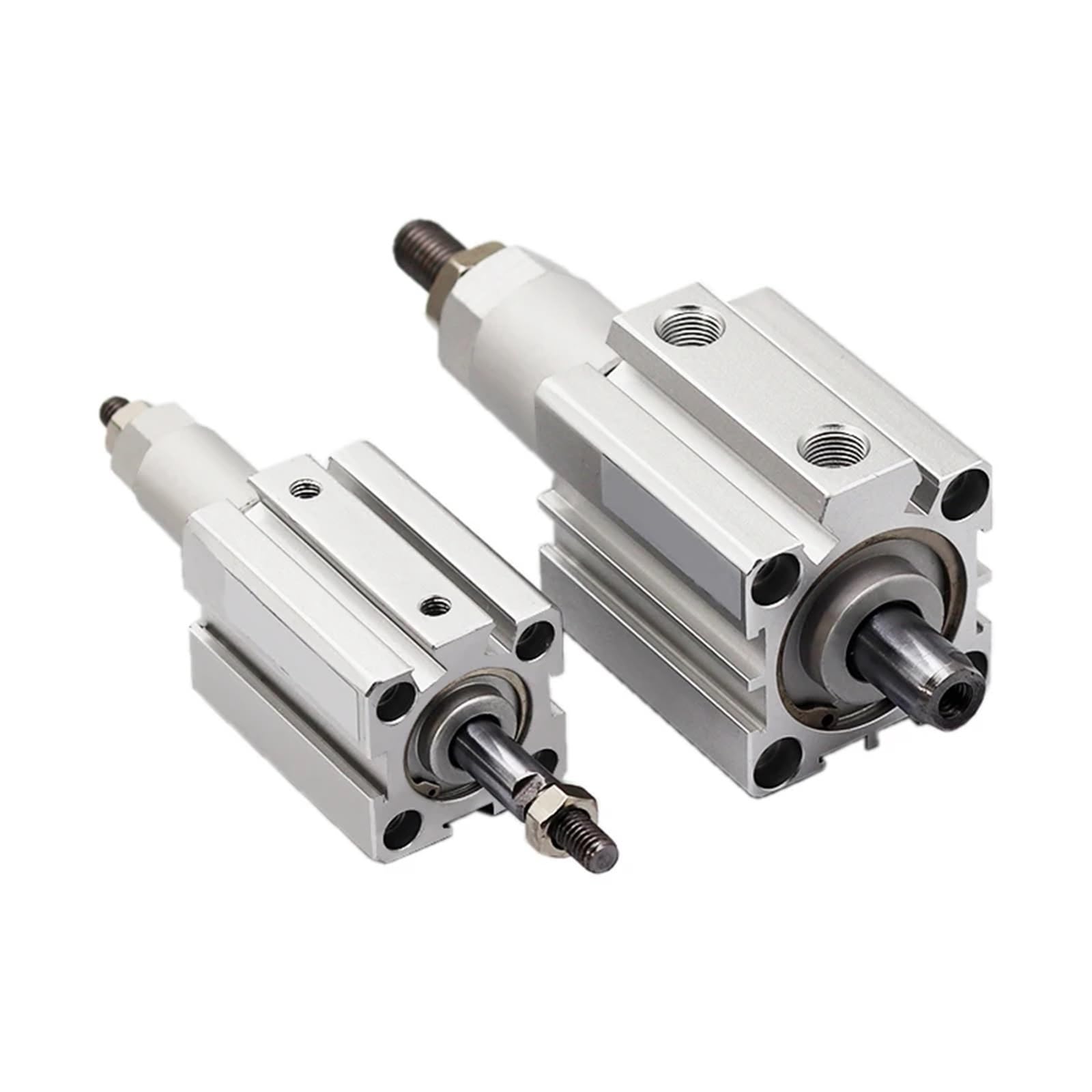 SDAJ80/100 mm otwór dwustronne narzędzia tłokowe ze stopu aluminium regulowany skok kompaktowy cienki pneumatyczny cylinder pneumatyczny 1 szt. (skok 75-50, SDAJ100 bez magnesu)