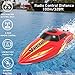 VOLANTEXRC RC Boat Remote Control Boats for Pools and Lakes 2.4 GHZ 20MPH RC Boats for Adults and Kids Fast RC Racing Boats for Kids and Adults with 2 Rechargeable Batteries Toys Gifts for Boys Girls