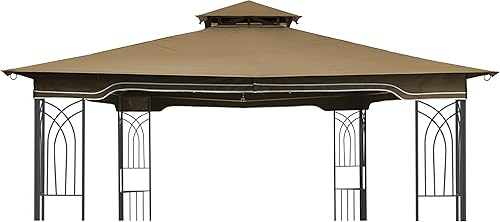 SCOCANOPY Toldo de repuesto para glorieta Regency II de 10 x 12 pulgadas, (beige)