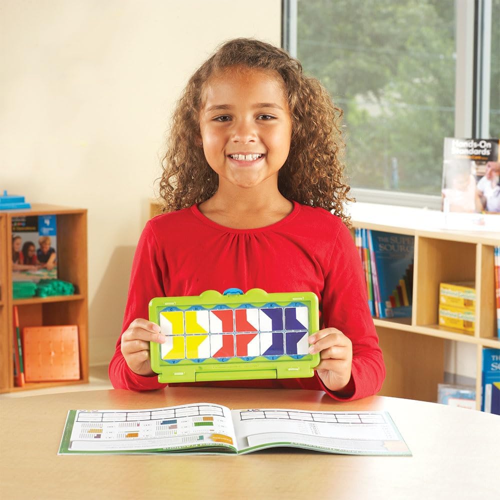 hand2mind VersaTiles Answer Case for Kids Ages 6-13, Compatible with All VersaTiles Content, Easy Storage, Homeschool Supplies (Set of 8)