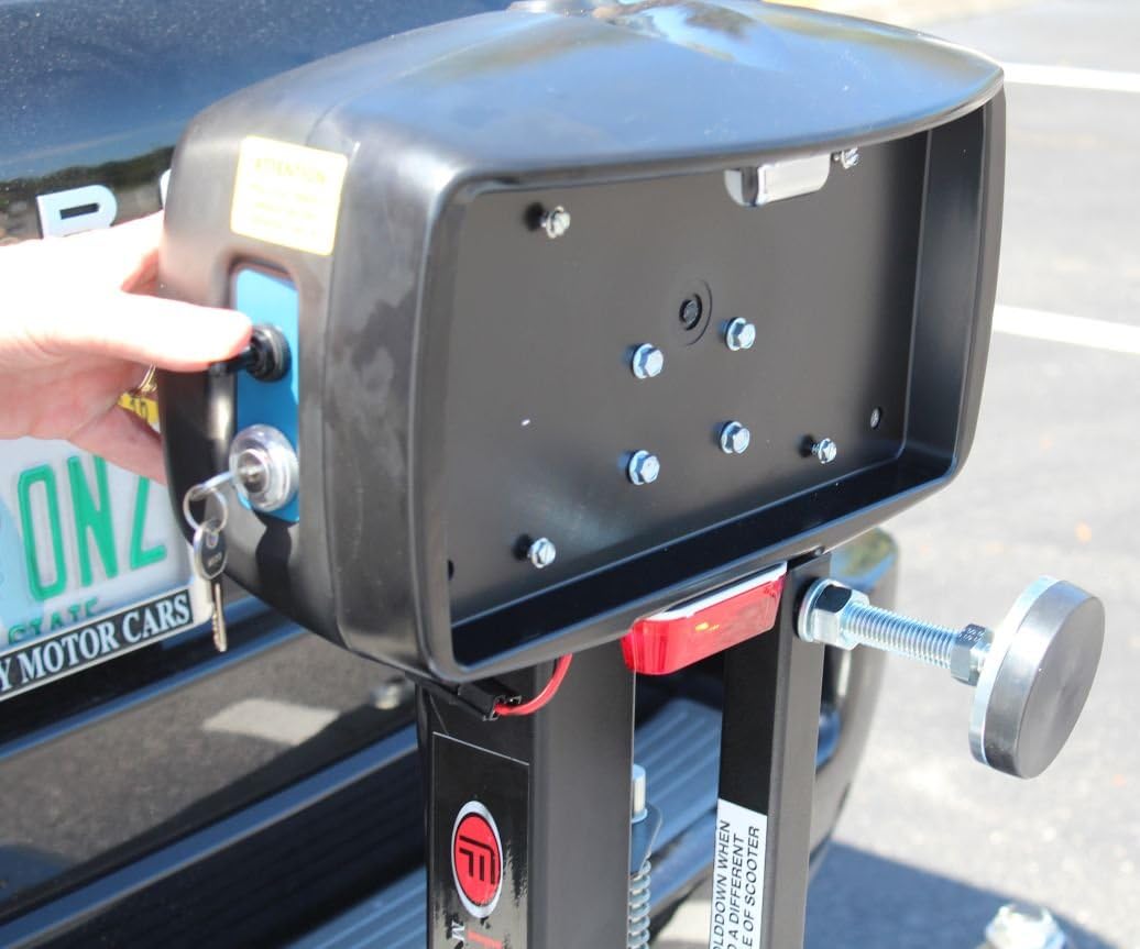 Freedom Fully Automatic Scooter Lift Carrier - Class II Hitch Mount (1.25" x 1.25") Configuration : Health & Household