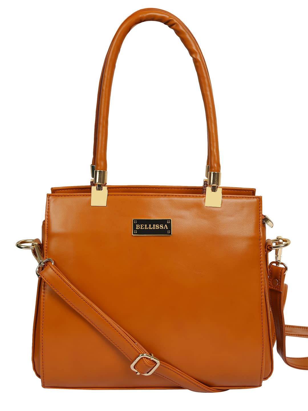 BELLISSA Premium PU Leather Handbag For Women | Stylish Designer Medium Size Shoulder Crossbody Bag for Ladies & Girls | Adjustable & Detachable Sling Strap (B09WYZJN9L) Amazon Price History, Amazon Price Tracker