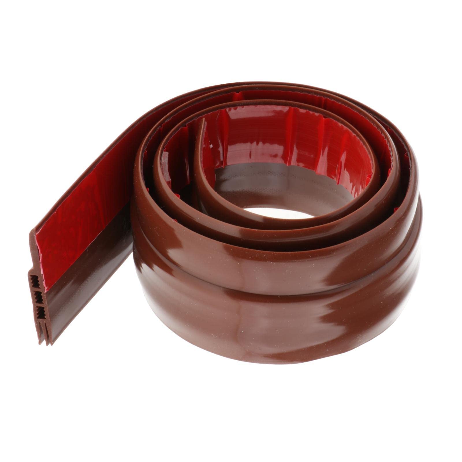 BNF®Adhesive Weather Stripping Under Door Draft Stopper Brown 50mm 1.3yd|Home & Garden | Home Improvement | Building & Hardware-image-18