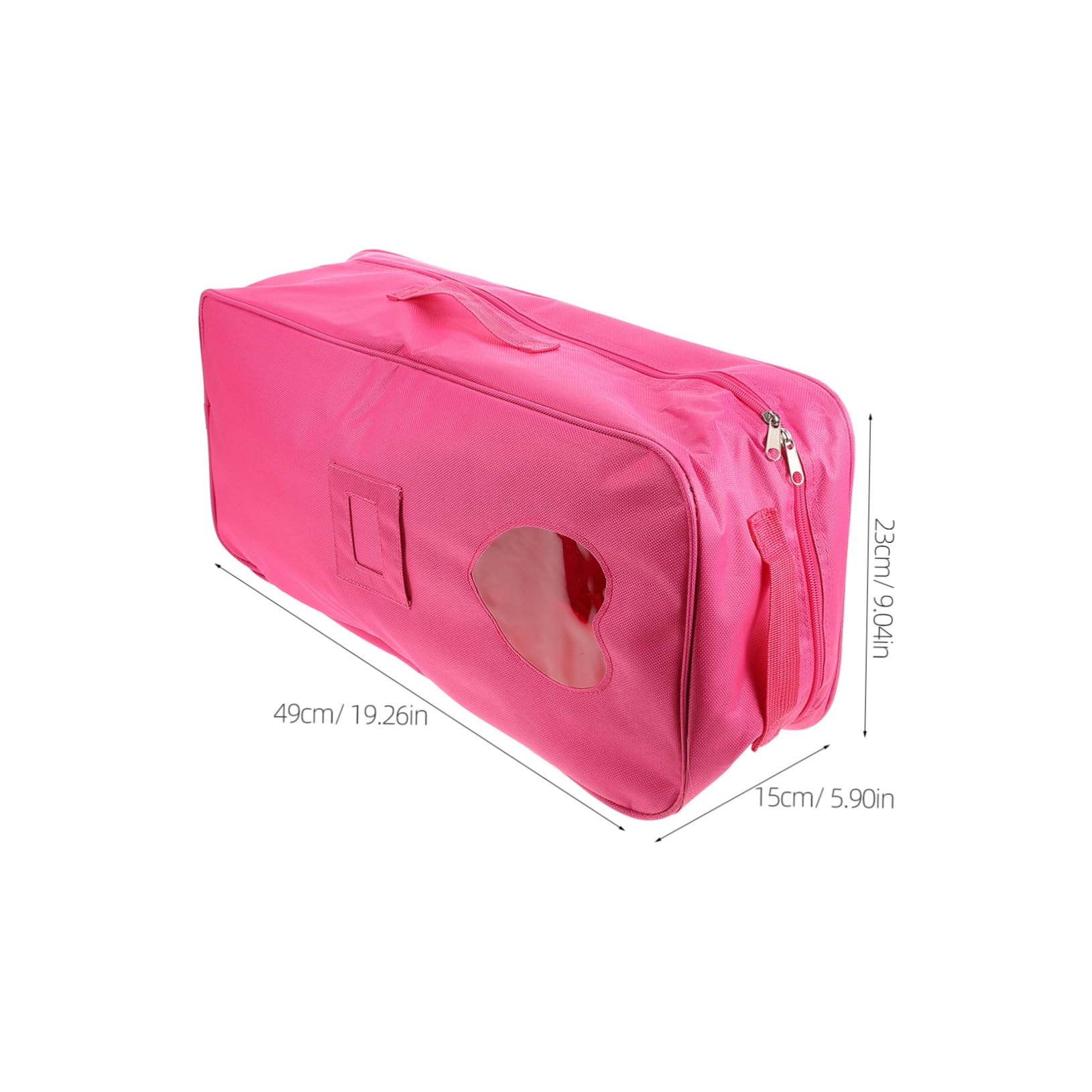 JOINPAYA Doll Travel Case Portable Doll Storage Bag for American Dolls Travel Friendly Doll Accessories Pouch Compact Organizer for Bottles Materials for
