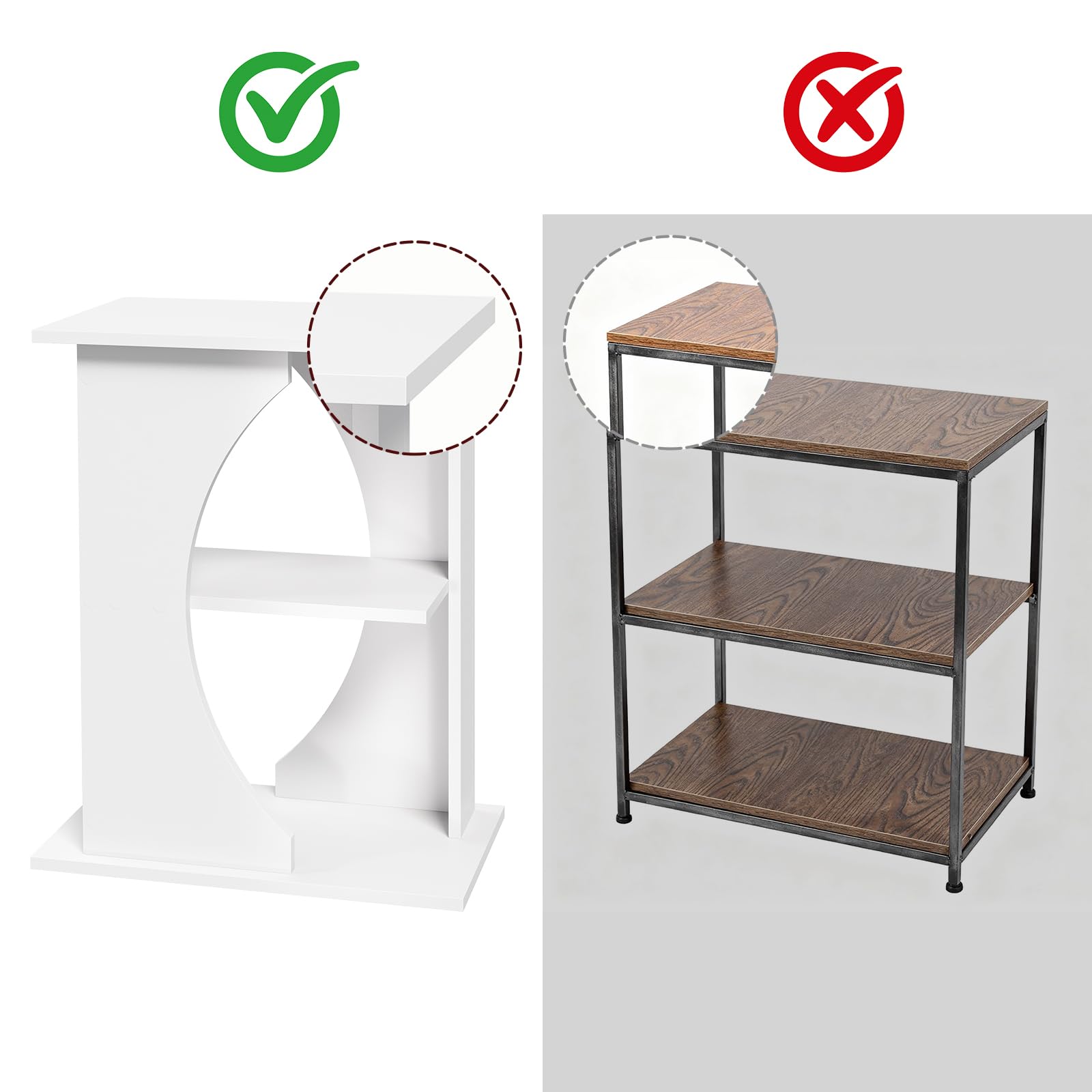 MAHANCRIS Soporte para acuario AFTWT7001