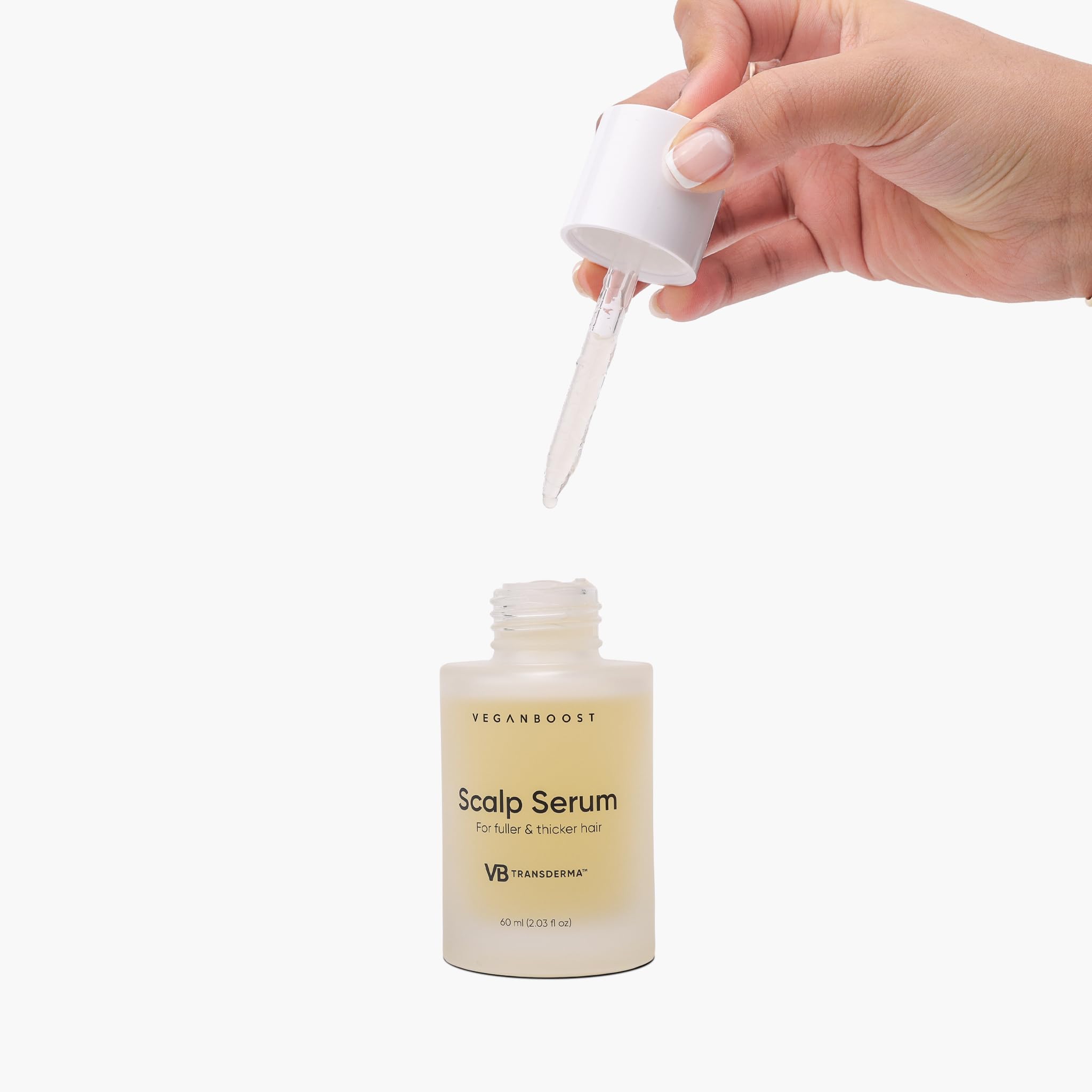 Kopfhaut Serum mit VB Transderma Technology – Biotin, Koffein & pflanzliche Extrakte – Leichte Leave-in Pflege – 30 ml