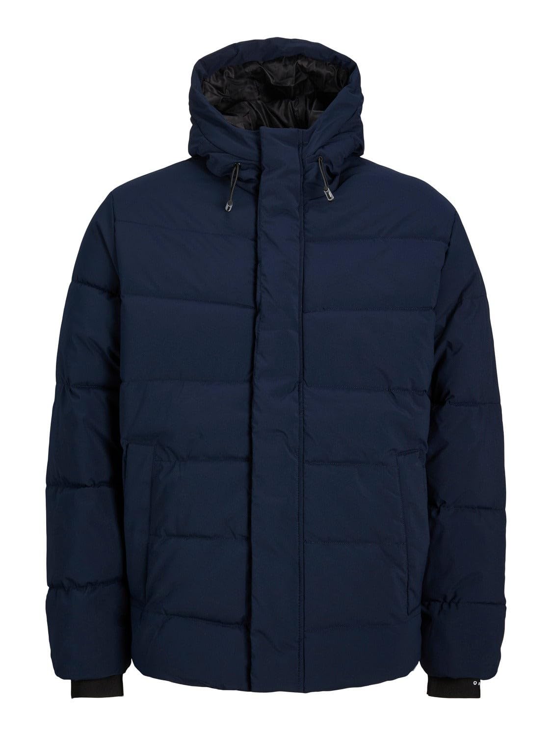 JACK & JONESMen's JJERECYCLE PUFFER HOOD NOOS Jacket