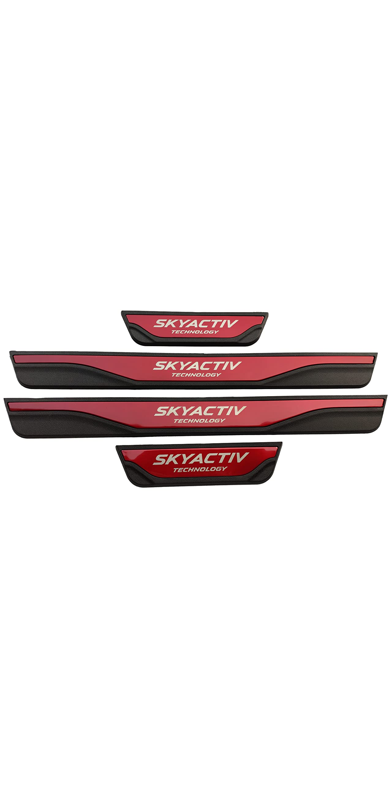 Protezioni Battitacco In Acciaio Inossidabile Per Mazda CX-5 (2013-2022) – Set Da 4 Pezzi (Anteriori E Posteriori) – Antigraffio - 2