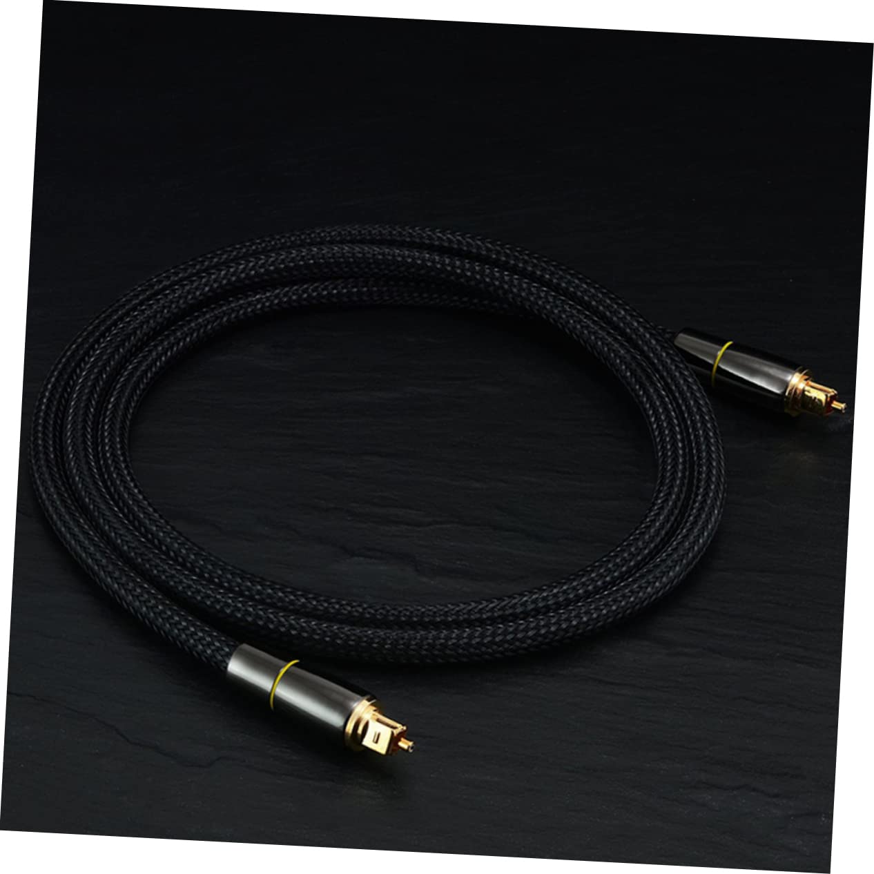 PartyKindom Cavo Audio Ottico Digitale Cavo Flessibile Maschio-maschio Per Tv e Home Theater Alta Conduttività Con Rivestimento Rete Ad Alta Densità