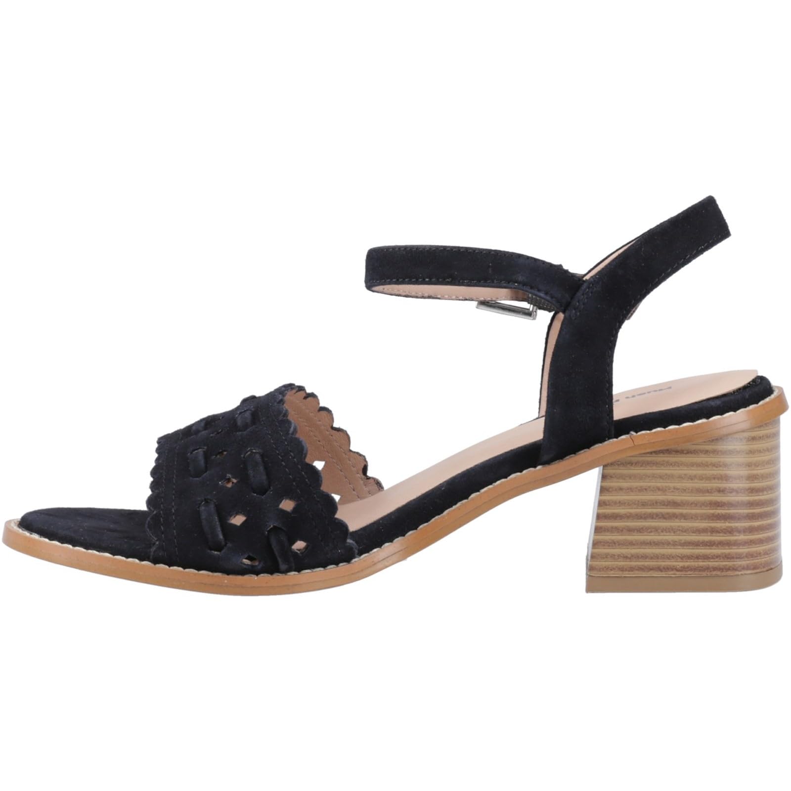 Hush Puppies Women's Lacie Heeled Sandal, Black, 6 UK