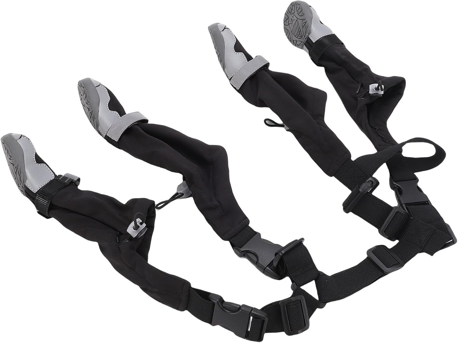 Dog Suspender Booties Anti Slip Protector, Adjustable Straps Dog Boots, Leggings Booties with Durable Design, Ideal for Small, Medium & Large Dogs for Outdoor Walking, Rain, Snow (4:L)