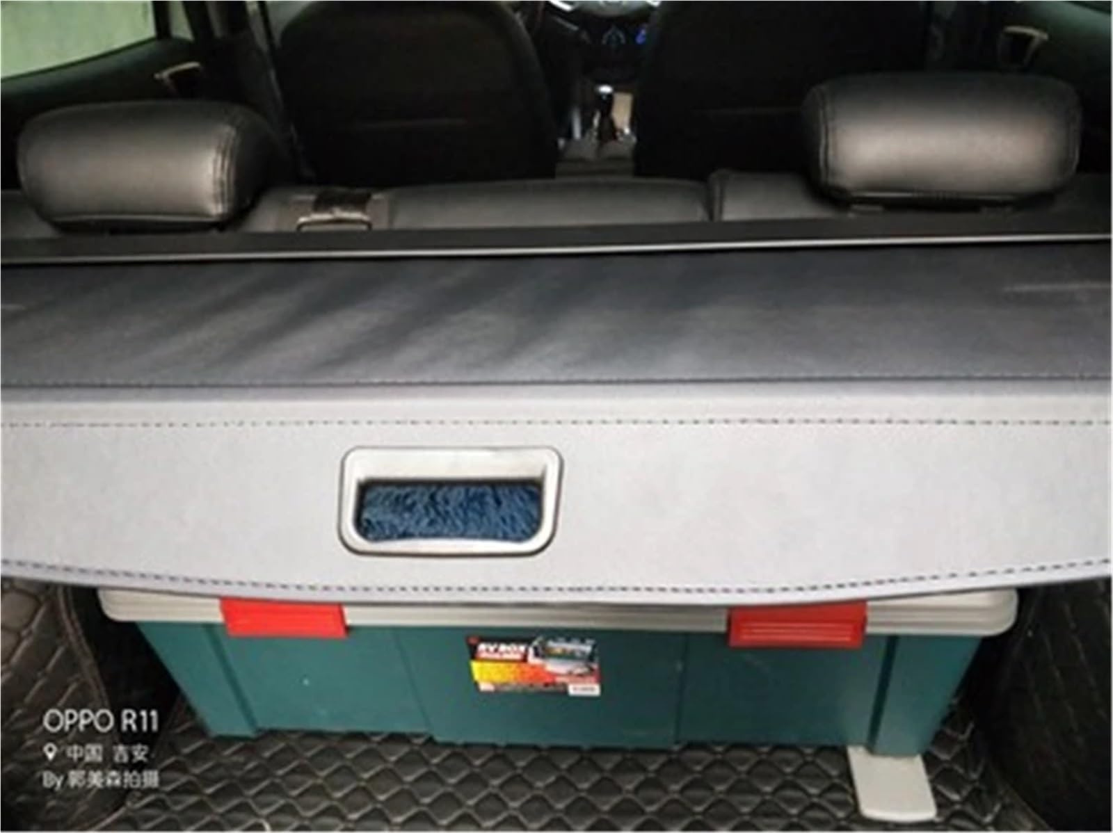 Trunk Cargo Cover Compatible for Ford Ecosport 2013-2024 Security Shield Rear Luggage Curtain Retractable Partition Privacy Car Accessories — view 5