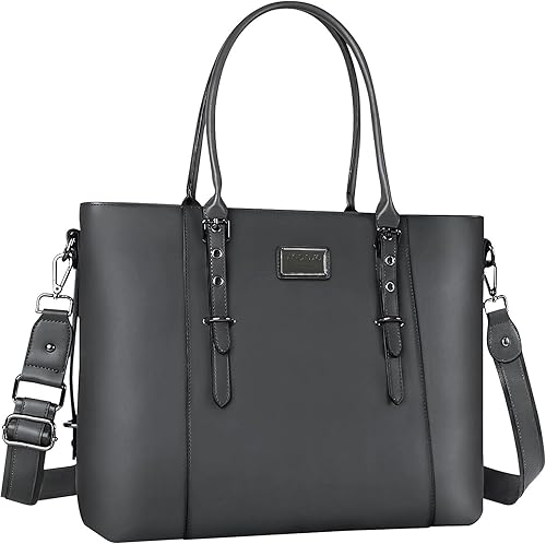 MOSISO - Bolso de piel sintética para laptop