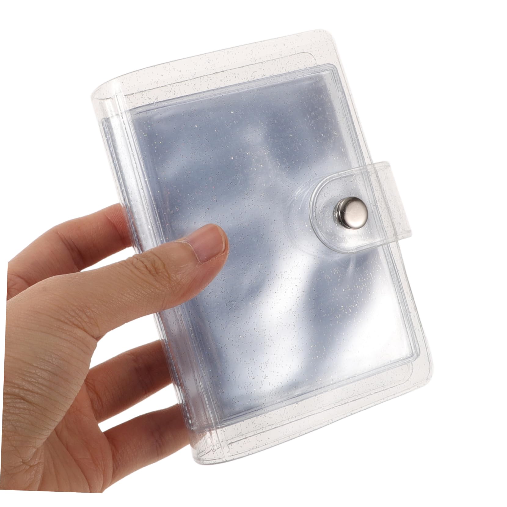 Operitacx Mini Album 3-Inch Photo Card Holder Book Compact Travel Organizer for Business Cards Small Photos Storage - Image 3