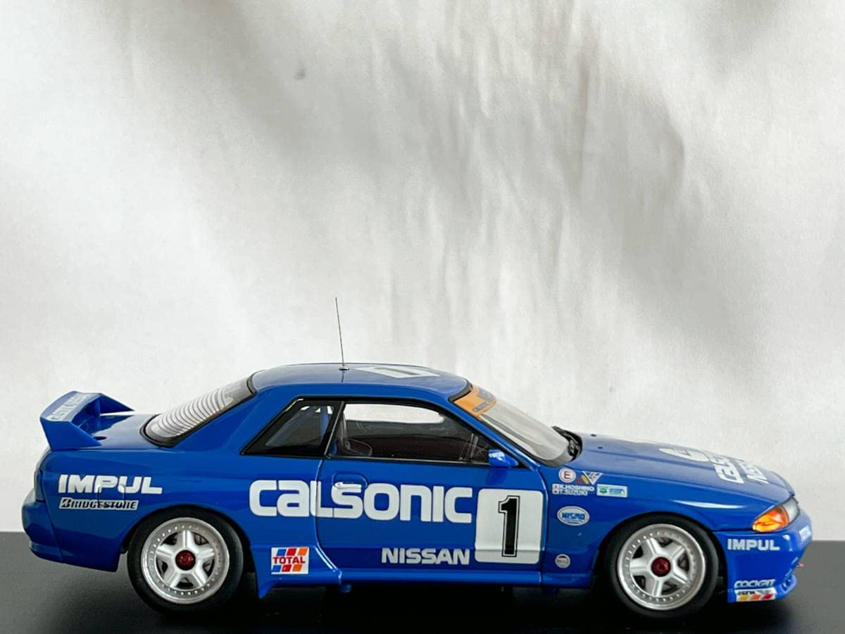 Amazon | HPI 1/43 カルソニックスカイライン GT-R 1991 JTC 星野一義