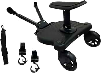 ベビーカー ステップ ボード2WAY 美品 補助ペダル 立ち板 座席 Amazon.co.jp: Gstage ベビーカーステップ 座れる バギー ふたり乗り