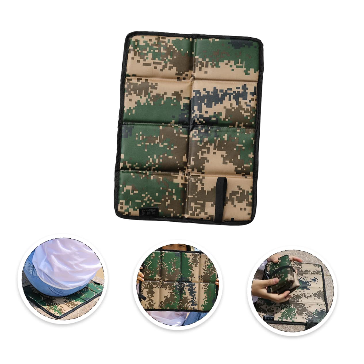 BESPORTBLE 4pcs Picnic Mat Lightweight Outdoor Cushion for Camping Hiking Travel Foldable Easy to Pad for Adults Boys and Girls and Teens Oxford
