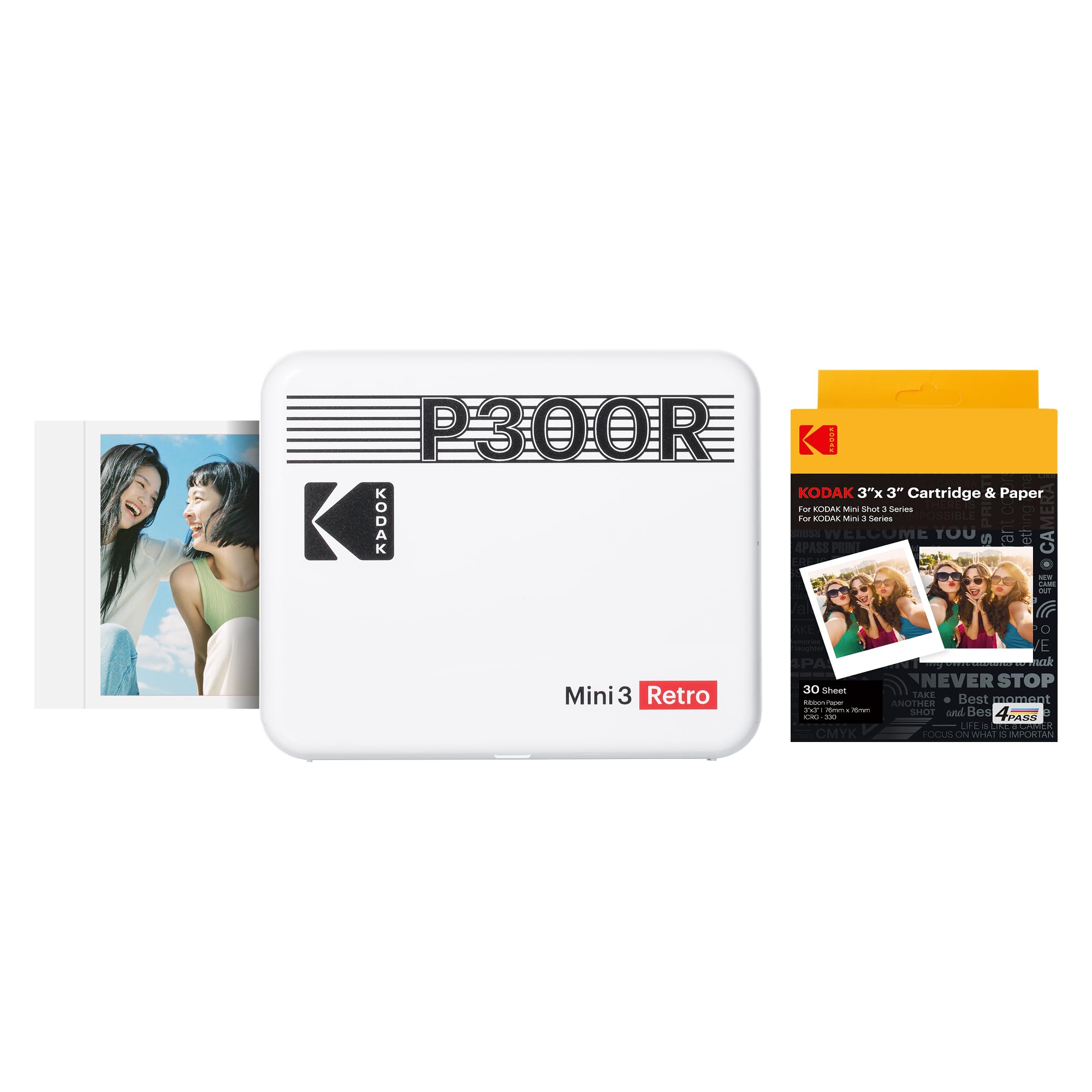 コダック KODAK Mini 3 レトロ ホワイト手軽プリント
