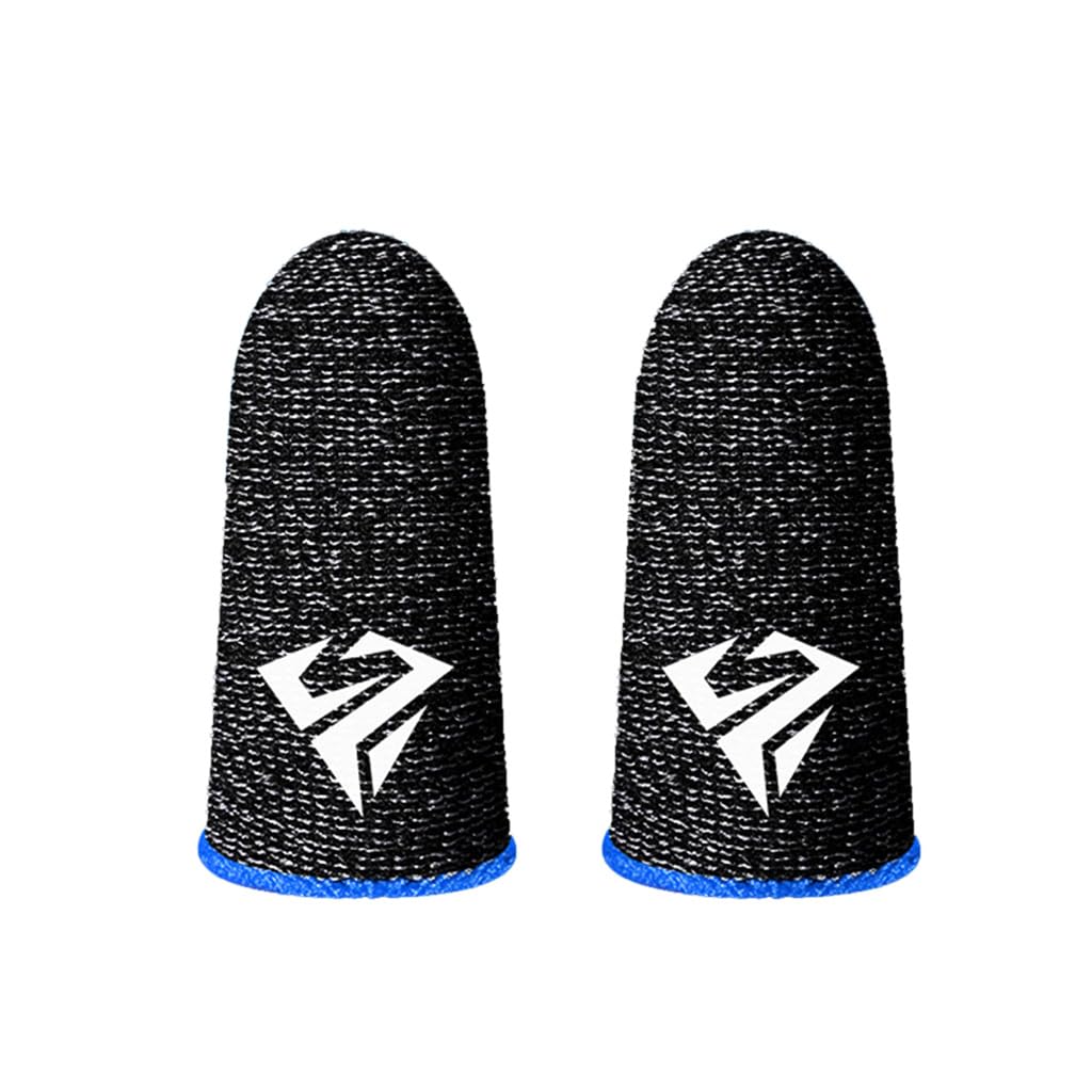 JSGHGDF 1 Pair Gaming Finger Sleeves Thumb Finger Cots Fingertip for Mobile