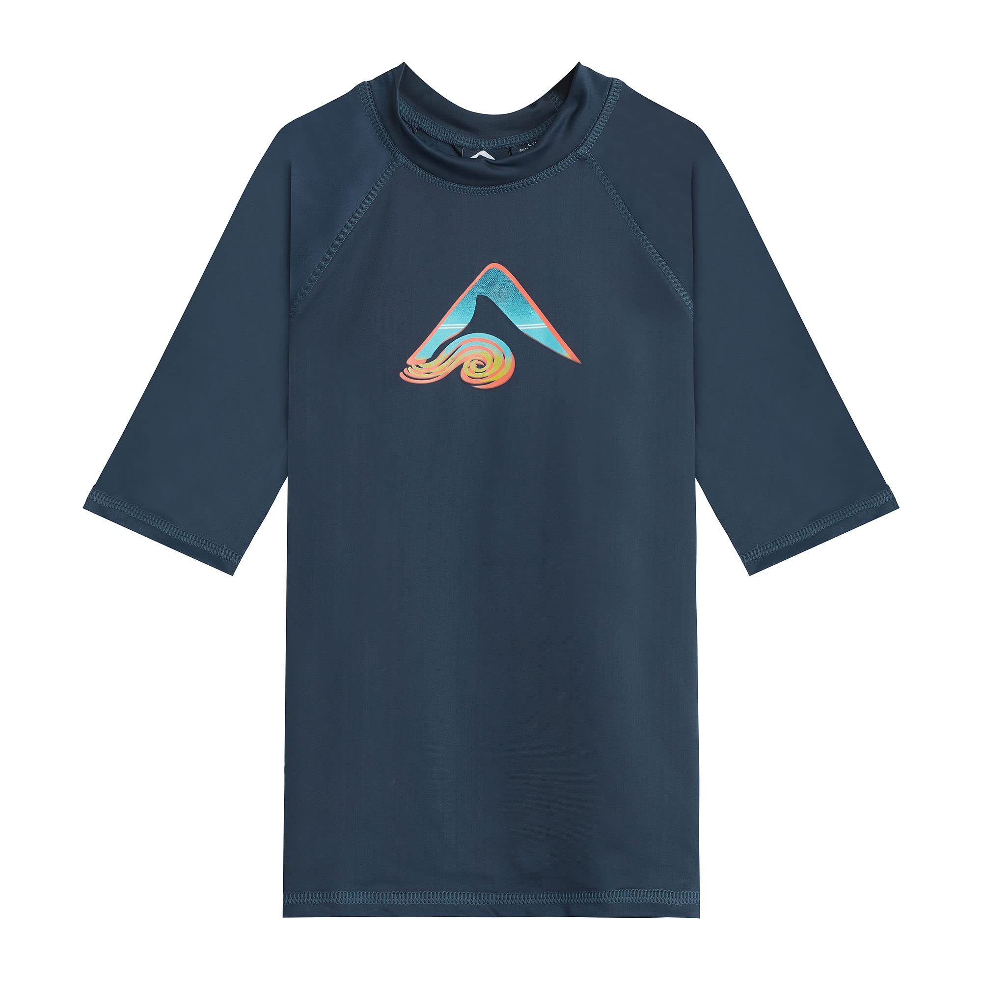 Kanu Surf Jungen Paradise LSF 50+ Sonnenschutz Rashguard Rash-Guard-Shirt, Apollo Navy, 4 Jahre