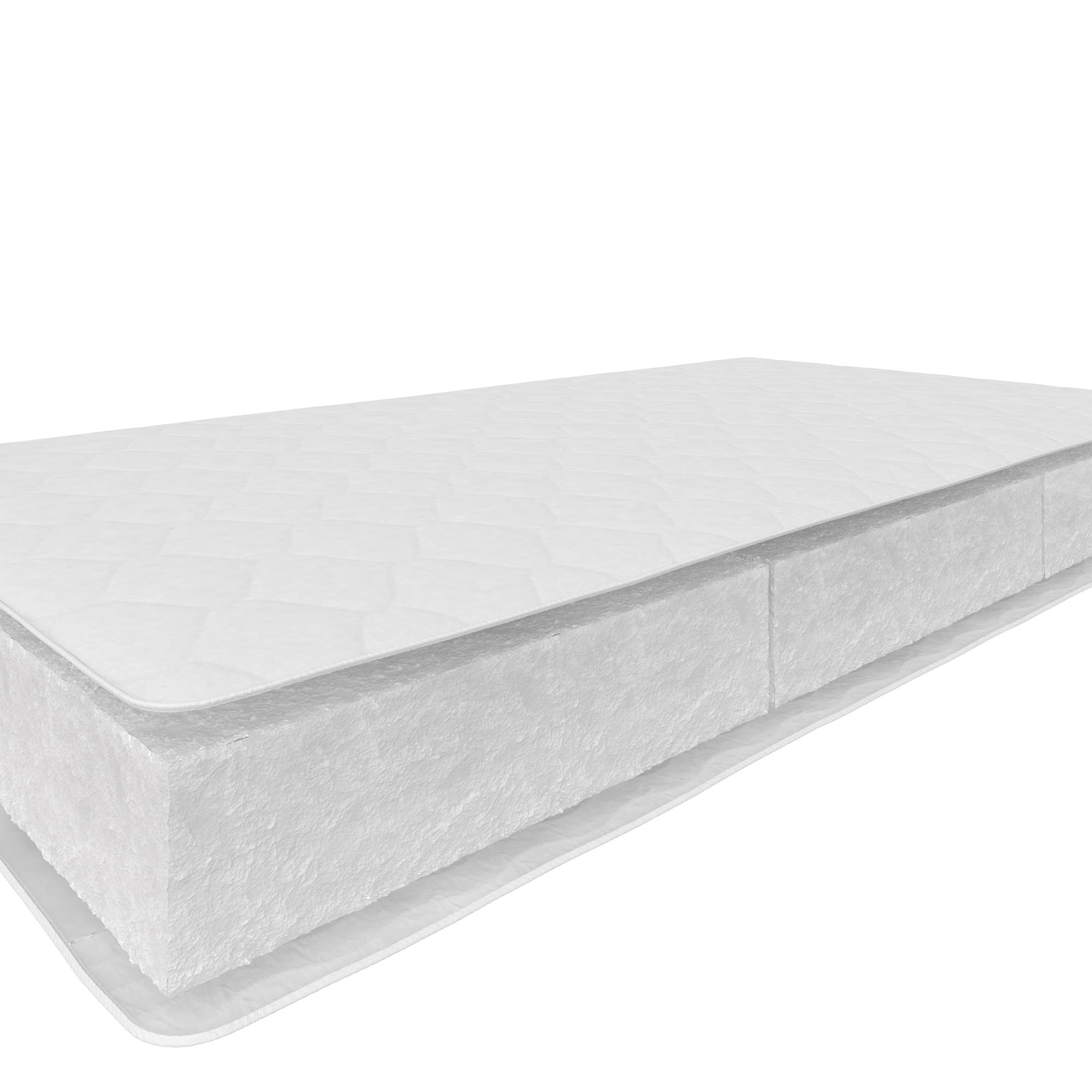 DHP Sleep Essential 6 Inch Thermobonded High Density Polyester Fill Mattress, Twin Size