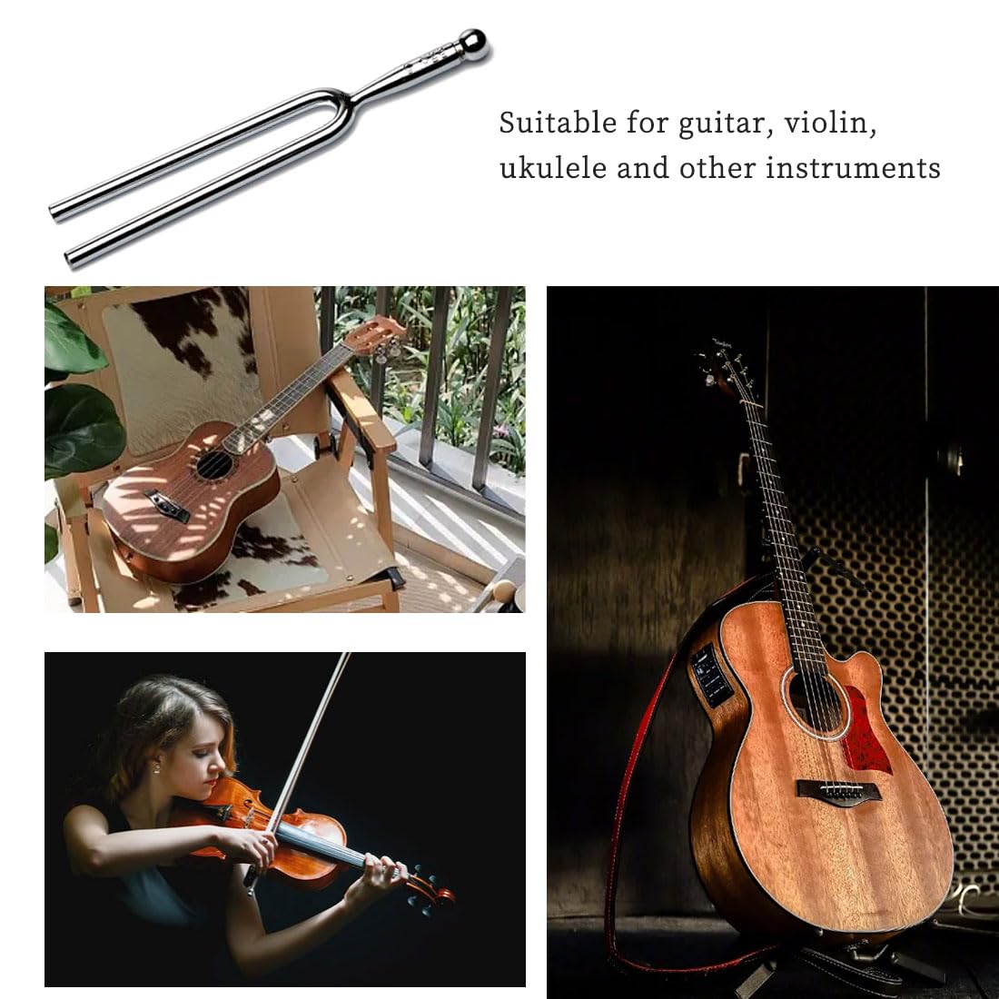 Diapason, Standard A 440 Hz Accordeur De Guitare, Diapason Pour Piano