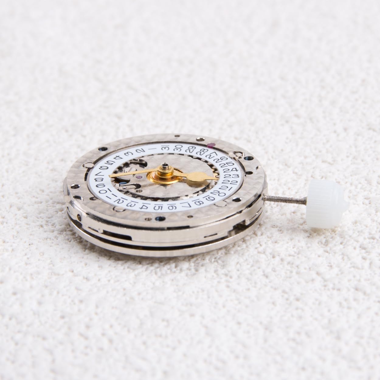 KOOBOOK 1Pcs Watch Movement for 3186 GMT Four-Hand Function Automatic Mechanical Movement Replacement for Watchmakers and Enthusiasts