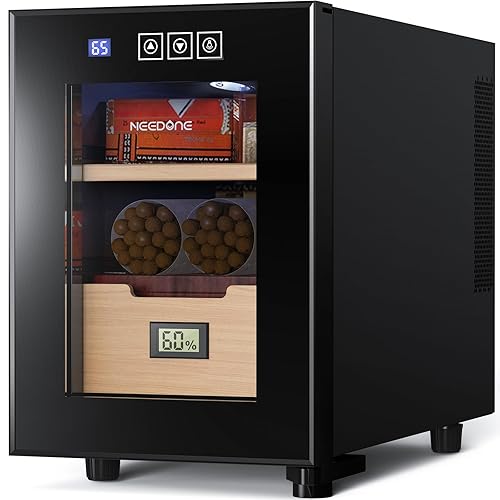 NEEDONE Humidor 16L with Cooling and Heating Temperature Control System,