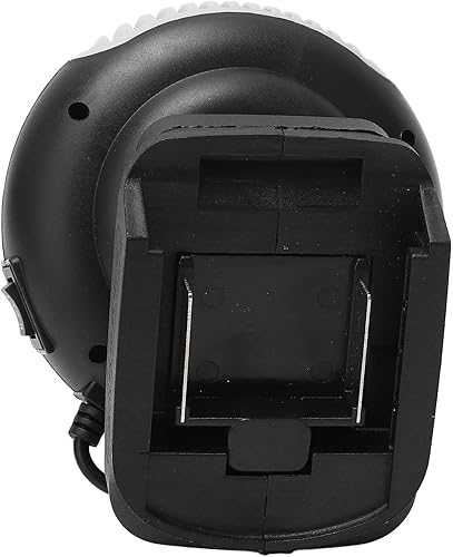 Miniatura 8 de Zunate Calentador de espacio inalámbrico para batería de 18 V, calentador eléctrico portátil de 170 W con 2 ajustes de calor y puertos USB para