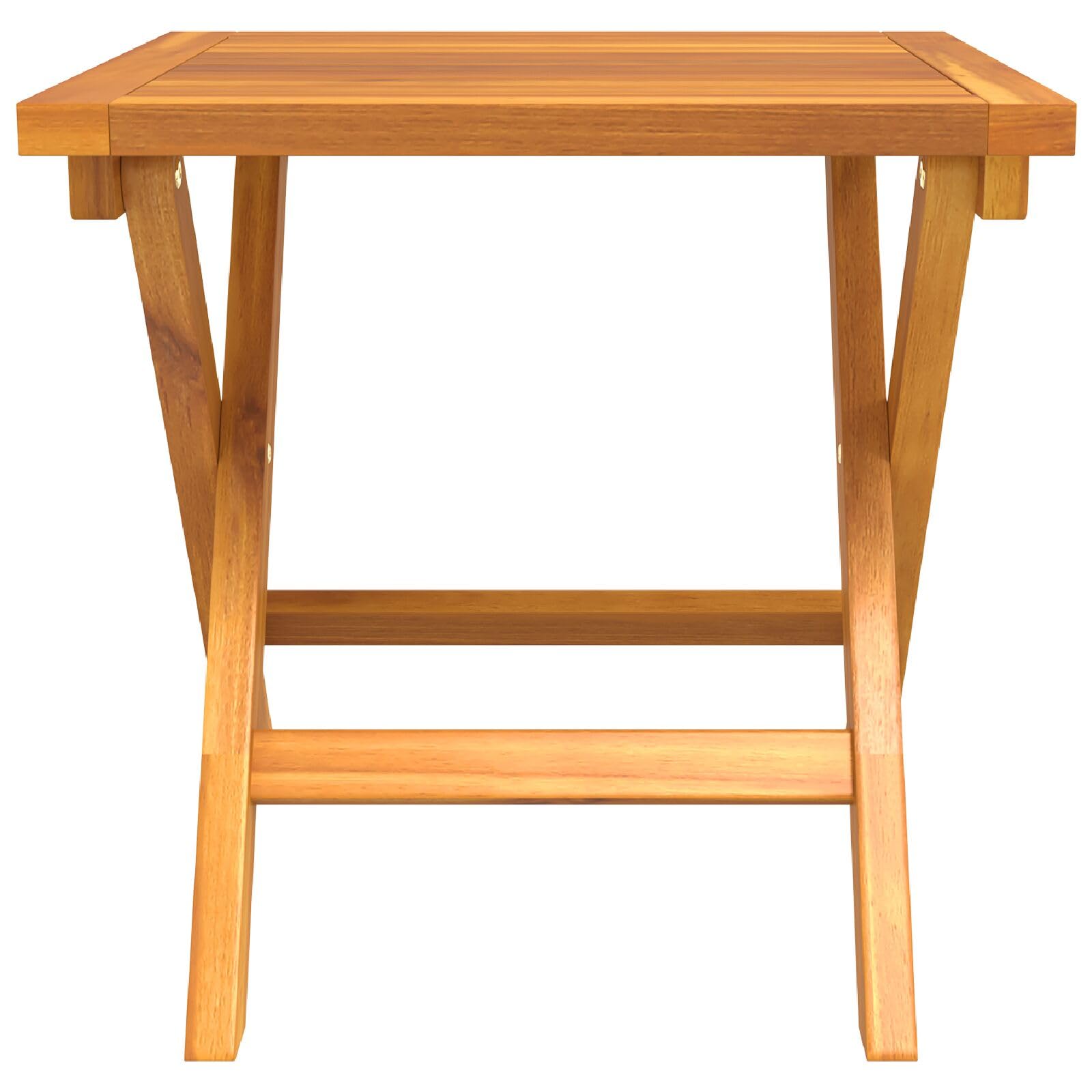 vidaXL Tumbona 3 uds. Madera de Acacia Sólida Marrón | Tres posiciones cómodas para elegir, Hecha de madera de teca sólida, Ideal para usar fuera con un acabado protector