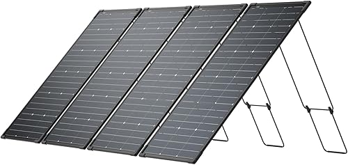 EcoFlow 500W Rigid Bifacial Solar Panel Kit (4x125W), 25% Efficiency N-TYPE Cells, IP68 Waterproof for RV, Off-Grid Home, and Camping