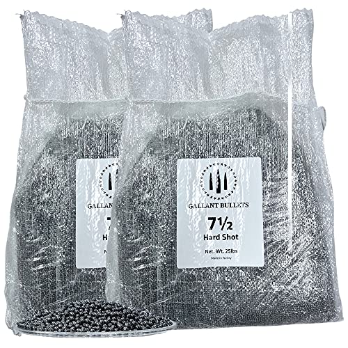Gallant Bullets Lead Shot Bag - 50Lb Weighted Lead Shot Bags Accessories For Customized Use, Reloading Shots Or Ballast Weights For Dive Weight Belt Scuba Diving Marine Or Fresh Water, X-Large #TOP1